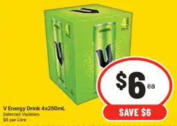 IGA V Energy Drink offer