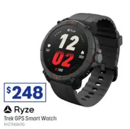 Officeworks Ryze Trek GPS Smart Watch offer