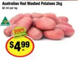 CORNETTS Australian Red Washed Potatoes offer