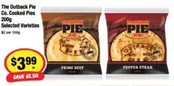 CORNETTS The Outback Pie Co. Cooked Pies offer