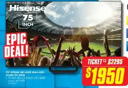 The Good Guys Hisense 75 Inch offer