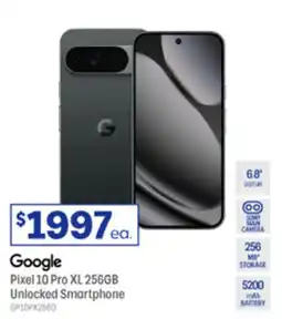 Officeworks Google Pixel 10 Pro XL 256GB Unlocked Smartphone offer