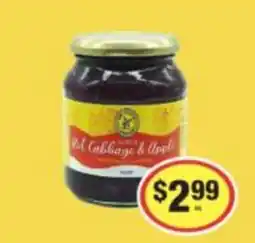 CORNETTS Red Cabbage & Apple offer
