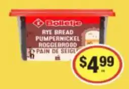 CORNETTS Bolleje Rye Bread offer