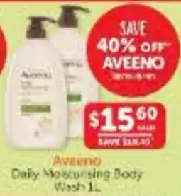 WHOLELIFE Aveeno Daily Moisturising Body Wash offer