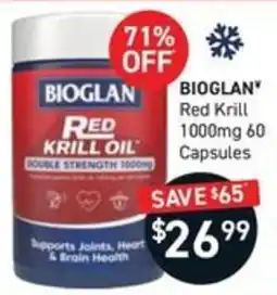 Chemist King Bioglan Red Krill Oil offer