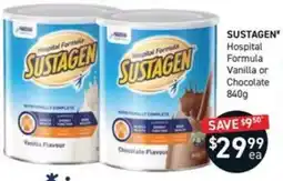 Chemist King Sustagen Hospital Formula offer