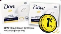 Chemist King Dove Beauty Cream Bar Original Moisturising Soap offer