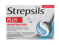 Pharmacy4Less Strepsils Plus Blocked Nose Relief Lozenges 36 Pack offer