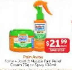 WHOLELIFE Pain Away offer