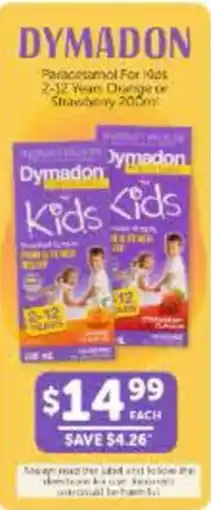 WHOLELIFE Dymadon Kids offer