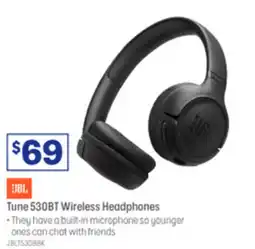 Officeworks JBL Tune 530BT Wireless Headphones offer