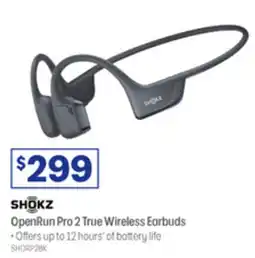 Officeworks SHOKZ OpenRun Pro 2 True Wireless Earbuds offer