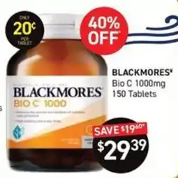 Chemist King Blackmores Bio C 1000 offer