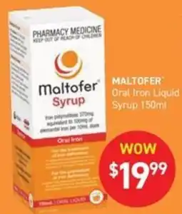 Chemist King Maltofer Syrup offer