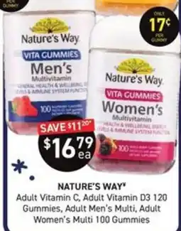 Chemist King Nature's Way offer