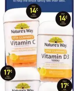 Chemist King Nature's Way Vita Gummies Vitamin C offer