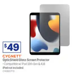 Officeworks Cygnett OpticShield Glass Screen Protector offer