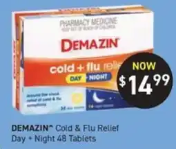 Chemist King Demazin Cold & Flu Relief Day + Night offer