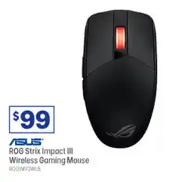 Officeworks ASUS ROG Strix Impact III Wireless Gaming Mouse offer