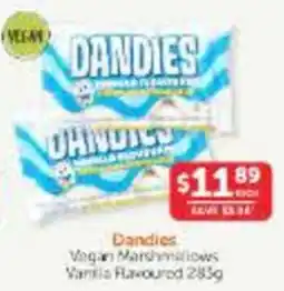 WHOLELIFE Dandies Vegan Marshmallows offer