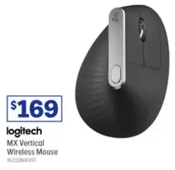 Officeworks logitech MX Vertical Wireless Mouse offer