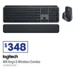 Officeworks logitech MX Keys S Wireless Combo offer