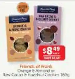 WHOLELIFE Friends of Frank Orange & Almond Cookies offer