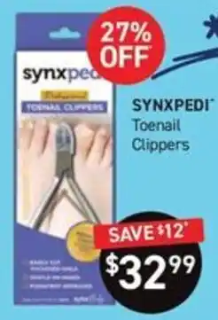Chemist King Synxpedi Toenail Clippers offer