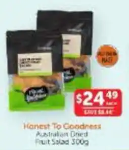 WHOLELIFE Honest To Goodness Australian Dried Fruit Salad offer