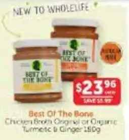 WHOLELIFE Best Of The Bone Chicken Broth offer