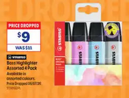Officeworks Stabilo Boss Highlighter Assorted offer