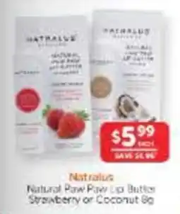 WHOLELIFE Natralius Natural Paw Paw Lip Butter offer