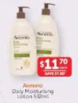 WHOLELIFE Aveeno Daily Moisturising Lotion offer