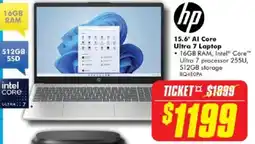 The Good Guys Hp 15.6 AI Core Ultra 7 Laptop offer