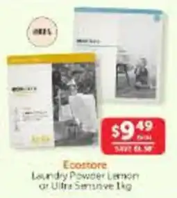 WHOLELIFE Ecostore Laundry Powder Lemon offer