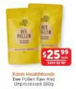 WHOLELIFE Eden Healthfoods Bee Pollen Raw And Unprocessed offer