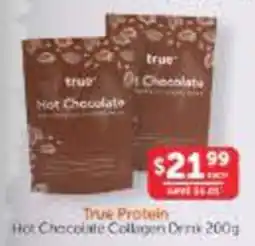 WHOLELIFE True Protein Hot Chocolate Collagen Drink offer