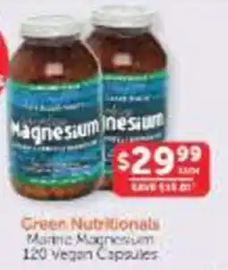 WHOLELIFE Green Nutritionals Marine Magnesium offer