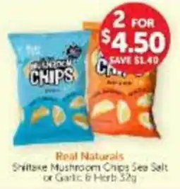 WHOLELIFE Real Naturals Shittake Mushroom Chips offer