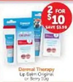 WHOLELIFE Dermal Therapy Lip Balm Original offer