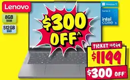 JB Hi-Fi Lenovo laptop offer
