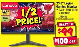 JB Hi-Fi Lenovo 23.8" Legion Gaming Monitor offer
