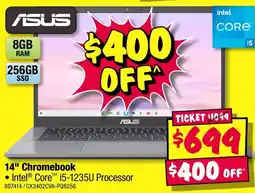 JB Hi-Fi ASUS 14" Chromebook offer