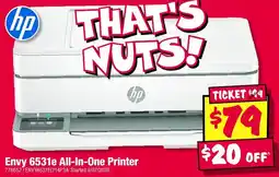 JB Hi-Fi HP Envy 6531e All-In-One Printer offer