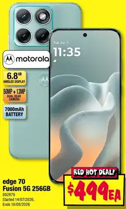 JB Hi-Fi motorola edge 70 Fusion 5G 256GB offer