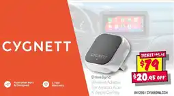 JB Hi-Fi Cygnett DriveSync Wireless Adapter For Android Auto & Apple CarPlay offer