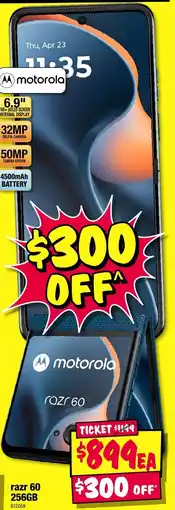 JB Hi-Fi Razr 60 offer