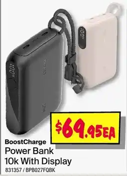 JB Hi-Fi BoostCharge Power Bank 10k With Display offer