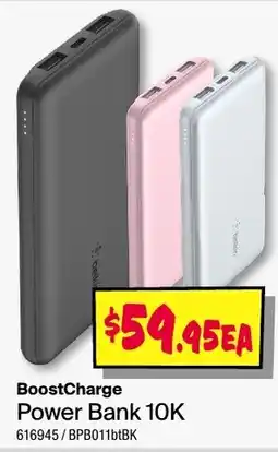 JB Hi-Fi BoostCharge Power Bank 10K offer